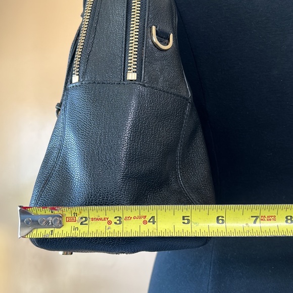 Michael Kors Alexis Black Pebble Leather Bag - Picture 15 of 15